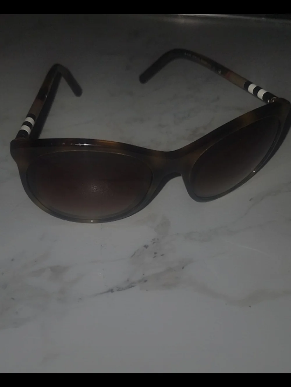 Burberry Tortoiseshell Nova Check Sunglasses B4145-A 3316/13 55/18/140